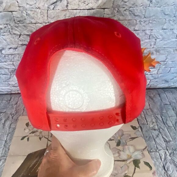 Fall Festival Baseball Cap Floral Harvest Handcrafted - Picture 3 of 5